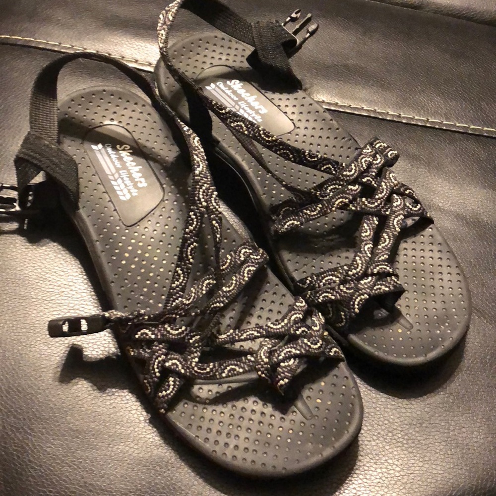 Skechers. Worn a handful of times